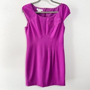 Kay Unger New York purple sheath dress size 10